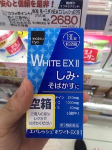 Viên uống trắng da White EX 2 matsukiyo