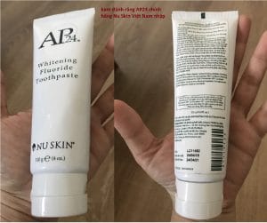 Kem đánh răng AP24 Whitening Flouride Toothpaste Mỹ 3