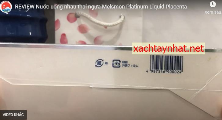 Melsmon Platinum Liquid giả và thật phân biệt như thế nào?