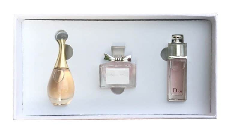 Set nước hoa Dior mini 3 chai xách tay chính hãng  hàng nội địa Nhật