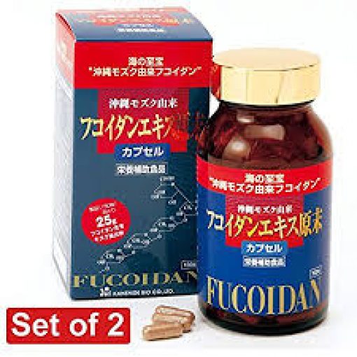 Viên uống Fucoidan Đỏ Kanehide Bio NB 1