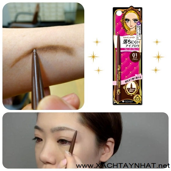 Chì kẻ chân mày kiss me Eyebrow Nhật Bản