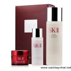 Bộ 3 sk ii mini xài thử, set kit 3 món skii sample