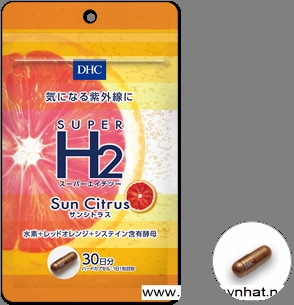 Viên uống chống nắng DHC Super H2 Sun Citrus