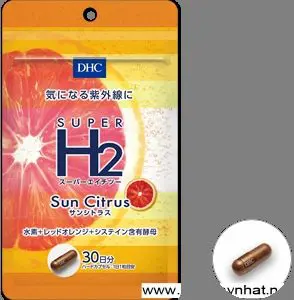 Viên uống chống nắng DHC Super H2 Sun Citrus
