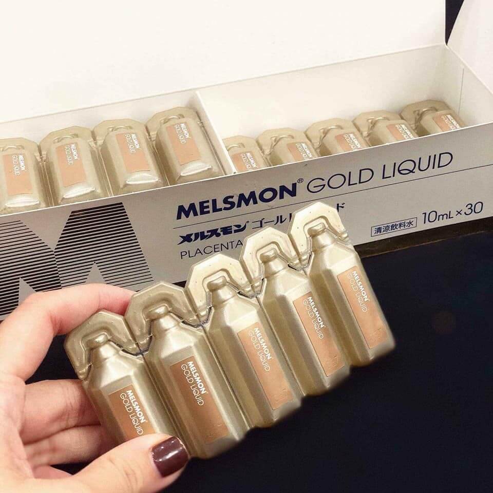 Nước uống nhau thai Melsmon Gold Liquid 4