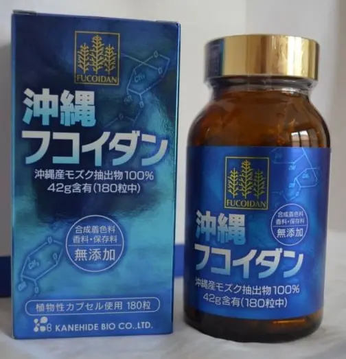 Viên uống tảo Fucoidan Okinawa phòng chống ung thư Nhật Bản 9