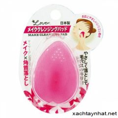 Miếng rửa mặt silicon Nhật Bản Seiwapro loven make cleansing pad