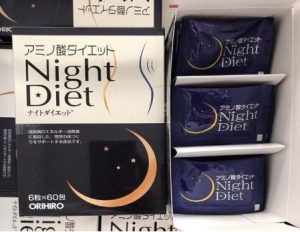 Viên uống giảm cân Night Diet Orihiro Nhật Bản 2