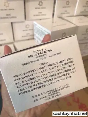 Recore serum sụn mũi cá hồi DDS Richness Capsule Nhật Bản 3
