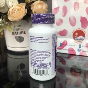 Viên Uống Mọc Tóc Natrol Biotin Beauty 10.000mcg