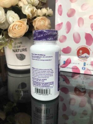 Viên Uống Mọc Tóc Natrol Biotin Beauty 10.000mcg