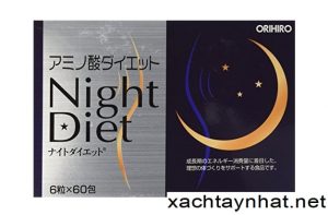 Viên uống giảm cân Night Diet Orihiro Nhật Bản 1