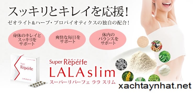 Giảm cân Super Reperfe LALAslim Nhật bản 1