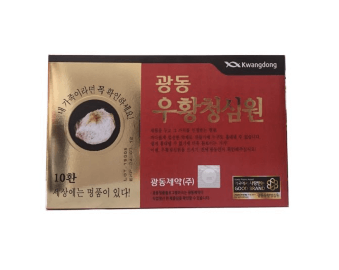 An cung ngưu hoàng hoàn Hàn Quốc hàng nội địa- hộp đỏ viên 3,75g – Lalaco.vn