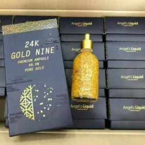 tinh chat vang 24K Gold Nine premium ampoule 99,9% pure gold Hàn