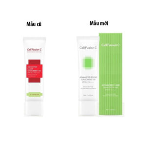 Kem chống nắng Cell Fusion C màu xanh