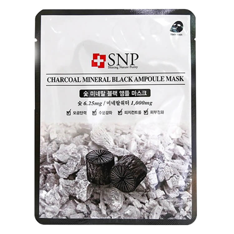 Charcoal Mineral Black Ampoule Mask