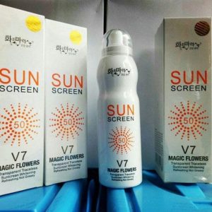 Xịt chống nắng V7 Sunscreen SPF 50 PA+++ Hàn Quốc 4
