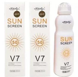 Xịt chống nắng V7 Sunscreen SPF 50 PA+++ Hàn Quốc 1