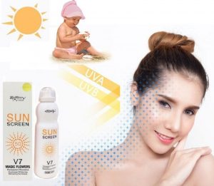 Xịt chống nắng V7 Sunscreen SPF 50 PA+++ Hàn Quốc 3