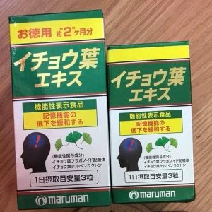 REVIEW thuốc bổ não Ginkgo của Nhật
