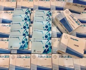 Viên thuốc tránh thai Nhật Bản Triquilar hằng ngày 1