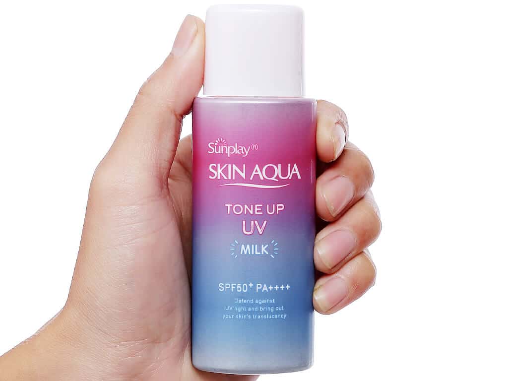 Kem chống nắng Skin Aqua Tone Up UV Milk 
