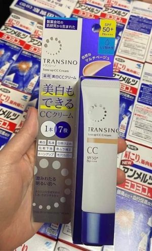 Kem trang điểm dưỡng trắng Transino Whitening CC Cream 30g có tốt không?