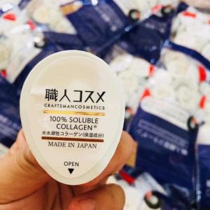 VIên kén bông sợi tơ tằm Collagen Nhật Bản 8