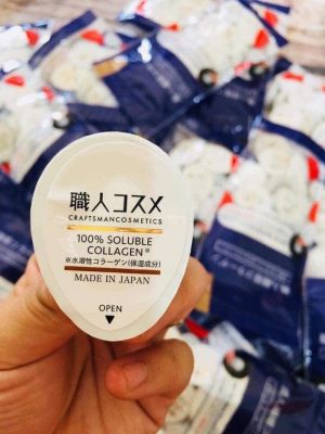 VIên kén bông sợi tơ tằm Collagen Nhật Bản 4