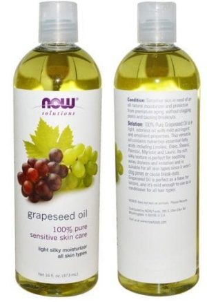 Tinh dầu hạt nho Now Grapeseed Oil 100% Pure Sensitive Skin Care. 1