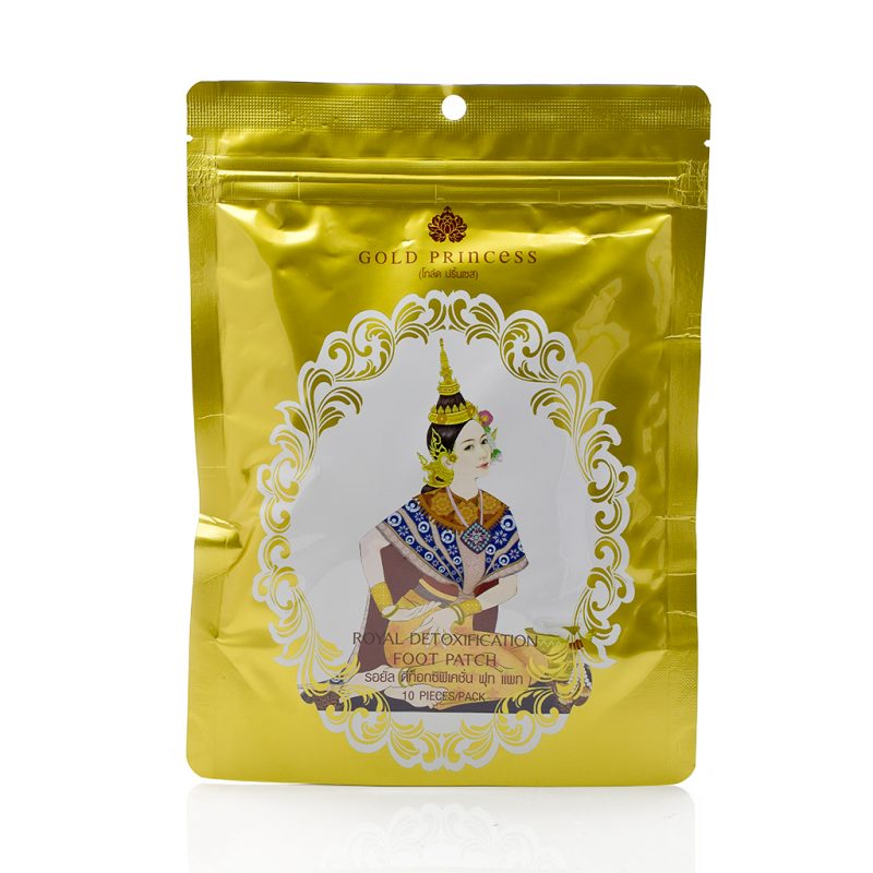 Miếng dán thải độc bàn chân Gold Princess Thái Lan