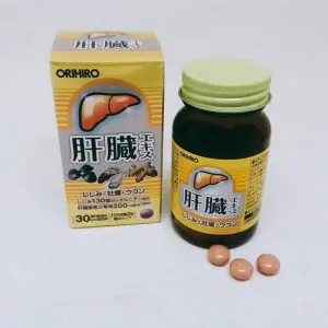 Thuốc bổ gan, Giải độc gan Orihiro Nhật 1