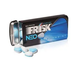 Viên kẹo ngậm bạc hà Frisk Neo Peppermint 35g Nhật Bản 2
