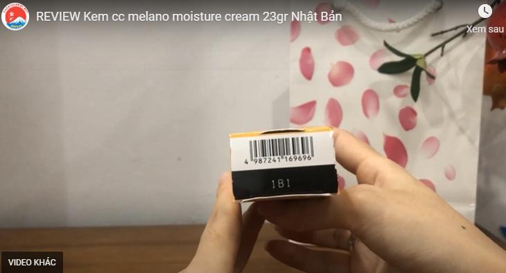 Hướng dẫn sử dụng hiệu quả Melano CC Moisture Cream
