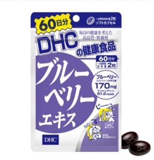 Viên uống chiết xuất quả việt quất DHC 60 ngày Nhật Bản