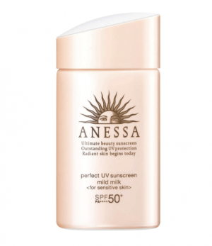 Sữa chống nắng Anessa cho da nhạy cảm Anessa Perfect UV Sunscreen Mild Milk 1