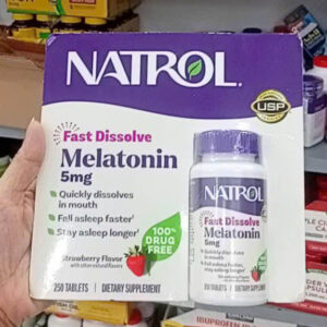 Natrol Melatonin Sleep 5mg mẫu mới