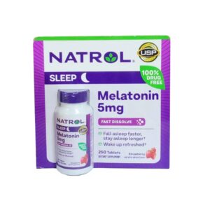 Viên ngậm ngủ ngon Natrol Melatonin Sleep 5mg