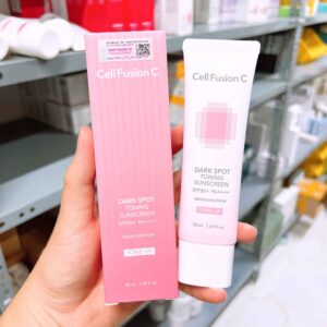 Kem chống nắng Cell Fusion C hồng Mẫu Mới