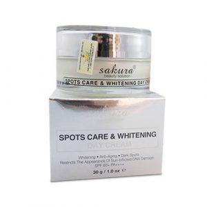 Kem dưỡng da trị nám ban ngày Sakura Spots Care & Whitening Day Cream