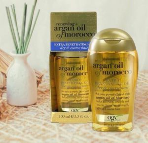 Tinh dầu dưỡng tóc OGX Renewing Argan Oil Of Morocco Penetrating Oil Mỹ