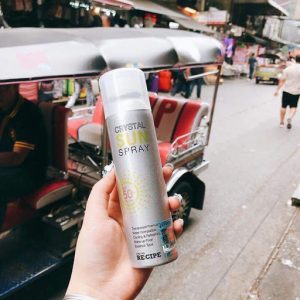 Xịt chống nắng Crystal Sun Spray SPF 50+ PA+++ Hàn Quốc 1