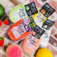 Muối tắm tẩy da chết Utena Body Salt Juicy Cleanse