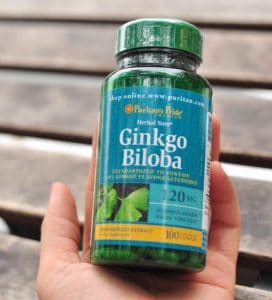 Viên uống Ginkgo Biloba 120mg Puritan's Pride Mỹ