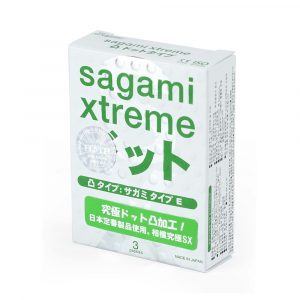 Bao cao su Sagami Xtreme Dot siêu mỏng nhiều gai