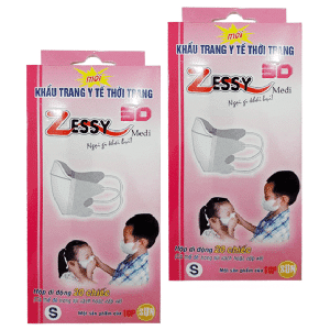 Khẩu trang Zessy y tế 3D 