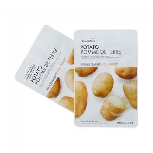 Mặt nạ khoai tây cấp ẩm và trị mụn Real Nature Potato Face Mask