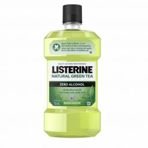 Nước súc miệng diệt khuẩn Listerine Natural green tea